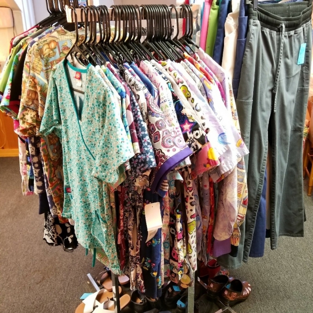 Scrubs all different sizes and brands. 7 for $20